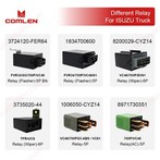3/4/5/6-контактний ECM, A/C, звуковий сигнал, стартер, склоочисник, реле мигалки, підходить для вантажівок Isuzu 700P FVR NPR NKR TFR UCS VC46 VC61 EV61