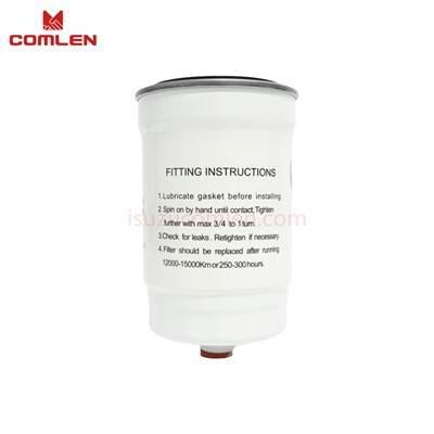 Fine Diesel Fuel Filter CLX-592 For 4KH1CT6H1 Engine, Compatible With Isuzu TFR77G6T+ And T30 Models, OEM 1117011-TP10R And CLQ251-2000